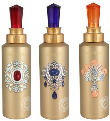 Armaf Gemstone Ruby + Sapphire + Coral Body Spray - For Men & Women(600 ml, Pack of 3)
Armaf Gemstone Ruby + Sapphire + Coral Body Spray - For Men & Women(600 ml, Pack of 3)