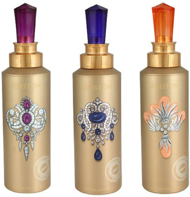 Armaf Gemstone Amethyst + Sapphire + Coral Body Spray - For Men & Women(600 ml, Pack of 3)
Armaf Gemstone Amethyst + Sapphire + Coral Body Spray - For Men & Women(600 ml, Pack of 3)