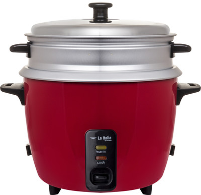 La Italia by Renesola RC 1.8 with Steamer Electric Rice Cooker with Steaming Feature(1.8 L, Red)
La Italia by Renesola RC 1.8 with Steamer Electric Rice Cooker with Steaming Feature(1.8 L, Red)