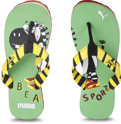 Puma Boys & Girls Slip On Slipper Flip Flop(Multicolor, Poison green-black-dandelion
Puma Boys & Girls Slip On Slipper Flip Flop(Multicolor, Poison green-black-dandelion