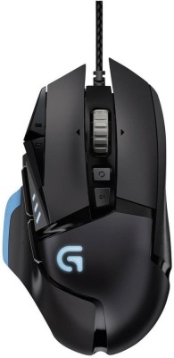 Logitech G502 USB Gaming Mouse (Black) Wired Optical Gaming Mouse(USB 2.0, Black)