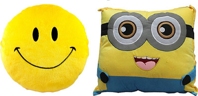 MTC Smile Cushion (30 cm) Combo With Minion Cushion (40 cm) - 14 inch(Multicolor)
MTC Smile Cushion (30 cm) Combo With Minion Cushion (40 cm) - 14 inch(Multicolor)