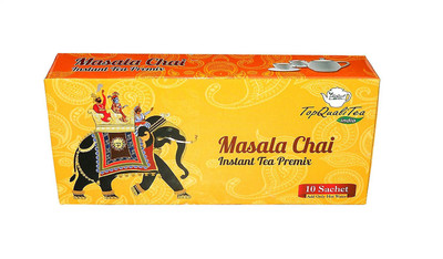 Top Quali Tea Masala Chai Instant Tea Premix (10 Sachets) With 10 Plastic Stirrers Spices Instant Tea Pouch(150 g)
Top Quali Tea Masala Chai Instant Tea Premix (10 Sachets) With 10 Plastic Stirrers Spices Instant Tea Pouch(150 g)