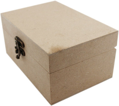 Tootpado Unfinished MDF Wood Multipurpose Box (15.5x10.5x7.5 cm) - (CMDF32) - For Decoupage Crafts Artwork
Tootpado Unfinished MDF Wood Multipurpose Box (15.5x10.5x7.5 cm) - (CMDF32) - For Decoupage Crafts Artwork