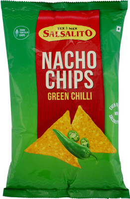 Salsalito Green Chilli Nachos(150 g)