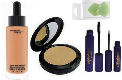 Studio Fix Combo sponge Puff & face Powder Compact & WaterWeight Spf 30 Foundation Fond De Teint Spf 30 & Padma Eyeliner & Mascara(Set of 5)
Studio Fix Combo sponge Puff & face Powder Compact & WaterWeight Spf 30 Foundation Fond De Teint Spf 30 & Padma Eyeliner & Mascara(Set of 5)