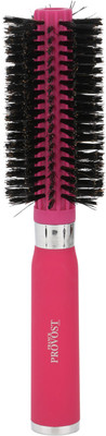 Franck Provost (France) Round Boar Bristle Hair Brush - (Wine Red)