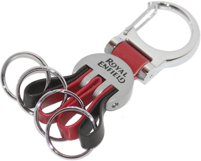 Aura Imported ROYAL ENFIELD New Logo Hook Key Chain