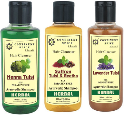 Continent Spice Tulsi Magical Shampoos -SLS & PARABEN free (100ml)(100 ml) 
Continent Spice Tulsi Magical Shampoos -SLS & PARABEN free (100ml)(100 ml)