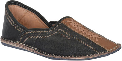 SHUKHI Mojaris For Men(Black