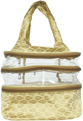 Bagaholics Cosmetic Pouch(Gold)