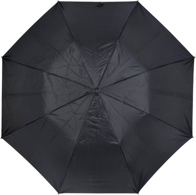 Fendo 2 Fold Auto Open Metallic Fashion Umbrella(Black, Brown)
