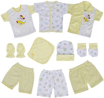 Smartcraft Gift Set for Babies - 10 Piece Set (Yellow) , Baby T-shirts, Pants, Napkin, Cap, Booties, Mittens , Perfect Gift Set for Newborns(Multicolor)
Smartcraft Gift Set for Babies - 10 Piece Set (Yellow) , Baby T-shirts, Pants, Napkin, Cap, Booties, Mittens , Perfect Gift Set for Newborns(Multicolor)