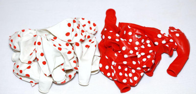 zeonely mart Printed (red & white) colour Polka Dot Balloons -pack of 150 Balloon(Multicolor, Pack of 150)
zeonely mart Printed (red & white) colour Polka Dot Balloons -pack of 150 Balloon(Multicolor, Pack of 150)