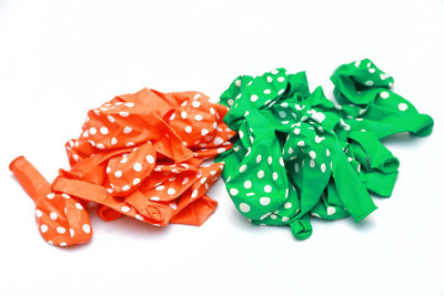 zeonely mart Printed (dark green &orange) colour Polka Dot Balloons -pack of 100 Balloon(Multicolor, Pack of 100)
zeonely mart Printed (dark green &orange) colour Polka Dot Balloons -pack of 100 Balloon(Multicolor, Pack of 100)