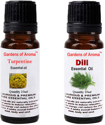 Gardens Of Aroma Turpentine Essential Oil And Dill Essential Oil(20 ml)