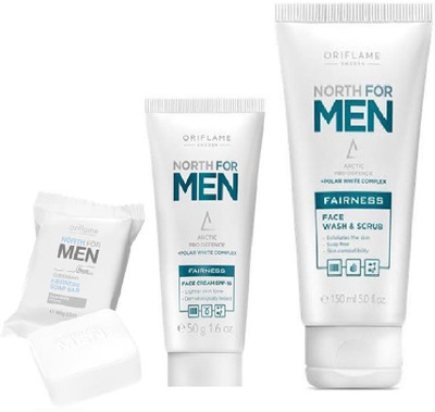 Oriflame Sweden North For Men Fairness Kit(Set of 3)