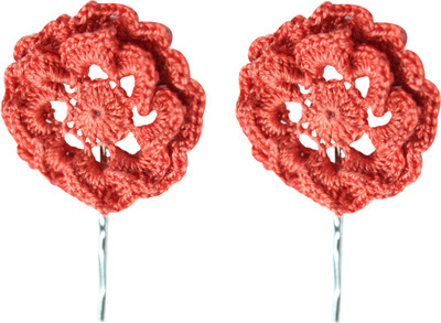 LA Riyo Crochet Handmade Clip 812 Hair Clip(Pink)