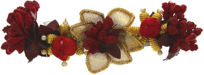 Anuradha Art Jewellery Designer Back Pin Back Pin(Red, Gold) 
Anuradha Art Jewellery Designer Back Pin Back Pin(Red, Gold)