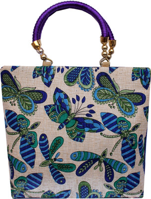 Milan's creation Hand-held Bag(Purple)