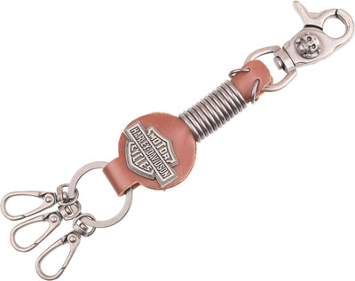 Techpro Doublesided Light Brown Leatherite Heavyduty Metal Locking Harley Davidson Motor Cycles Key Chain
Techpro Doublesided Light Brown Leatherite Heavyduty Metal Locking Harley Davidson Motor Cycles Key Chain