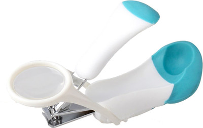 GOCART Baby Safety Nail Scissors Nail Clippers with Magnifier