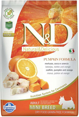 farmina N&D Grain-free Codfish Orange Mini Adult 7 kg Dry Dog Food