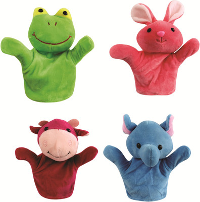 Skylofts 20cm Rabbit, Frog, Cow, Monkey Animal Hand Puppets for Kids, Multi Color (Pack of 4 Random Designs) - 20 cm(Multicolor)
Skylofts 20cm Rabbit, Frog, Cow, Monkey Animal Hand Puppets for Kids, Multi Color (Pack of 4 Random Designs) - 20 cm(Multicolor)