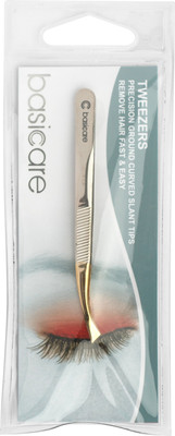 Basicare Tweezer - Curved Slant Tip