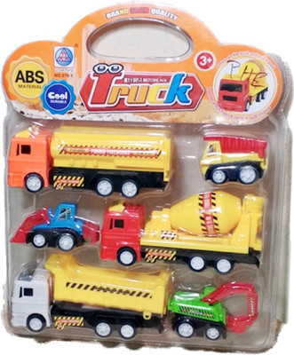 ClueSteps Vehicle Push & Pull Along Toys Construction trucks Set of 6 Pieces(Multicolor)
ClueSteps Vehicle Push & Pull Along Toys Construction trucks Set of 6 Pieces(Multicolor)