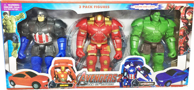 Assemble Avengers2 Age of Ultron Action Figure 3 in 1 For Kids-Multicolor(Multicolor)
Assemble Avengers2 Age of Ultron Action Figure 3 in 1 For Kids-Multicolor(Multicolor)