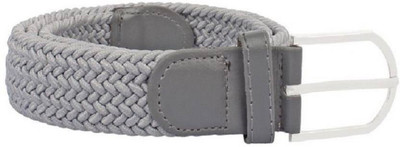 NYTRA Men & Women Grey Canvas Belt, Gray