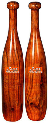 SREE PRODUCTION CLUBBELLS 3Kg -2Nos Brown Indian Clubs(6 kg)