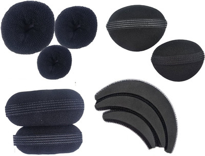 NERR Black Party Combo Hair Accessories Hair Accessory Set (Black) Hair Accessory Set(Black)