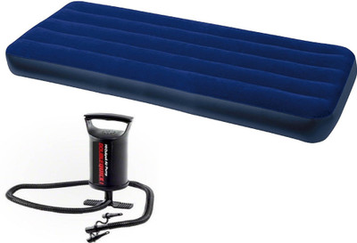 DINAARKAN 6 FEET CLASSIC DOWNY INFLATABLE SINGLE AIR BED WITH AIR PUMP Inflatable Bed(Blue)
DINAARKAN 6 FEET CLASSIC DOWNY INFLATABLE SINGLE AIR BED WITH AIR PUMP Inflatable Bed(Blue)