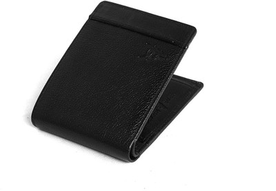 Blackbuck Men Black Genuine Leather Wallet(3 Card Slots)