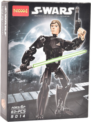 Tokenz Luke Skywalker Assembly Action Toy(Multicolor)