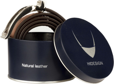 Hidesign Men Casual Tan Genuine Leather Reversible Belt 
Hidesign Men Casual Tan Genuine Leather Reversible Belt