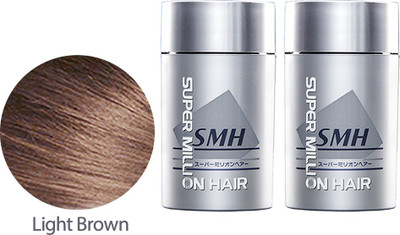 Super Million Hair Light Brown Combo (2 Fibers) Extreme Hold Hair Volumizer Hair Building Fibers(20 g)
Super Million Hair Light Brown Combo (2 Fibers) Extreme Hold Hair Volumizer Hair Building Fibers(20 g)