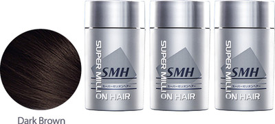 Super Million Hair Dark Brown Combo (3 Fibers) Extreme Hold Hair Volumizer Hair Building Fibers(75 g)
Super Million Hair Dark Brown Combo (3 Fibers) Extreme Hold Hair Volumizer Hair Building Fibers(75 g)