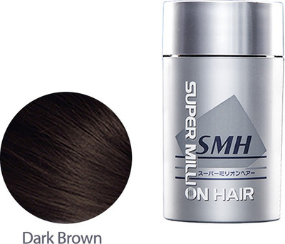 Super Million Hair Dark Brown Fibers Extreme Hold Hair Volumizer Hair Building Fibers(10 g)
Super Million Hair Dark Brown Fibers Extreme Hold Hair Volumizer Hair Building Fibers(10 g)