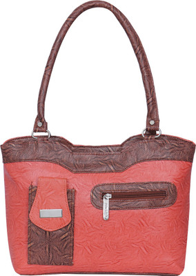 Janta Fashion Shoulder Bag(Maroon, Brown), Brown;maroon