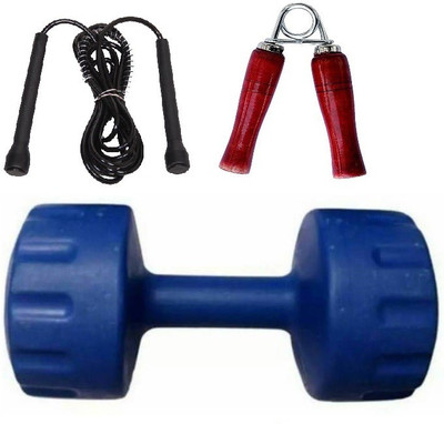Woody Pro PVC DUMBELL 5 KG SINGLE PC 5 KG X1PC Fixed Weight Dumbbell (5 kg),1 pcs Rope And 1 Hand Grip Home Gym Kit
Woody Pro PVC DUMBELL 5 KG SINGLE PC 5 KG X1PC Fixed Weight Dumbbell (5 kg),1 pcs Rope And 1 Hand Grip Home Gym Kit