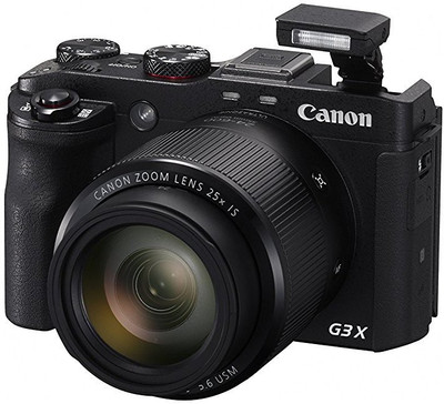 Canon Powershot G3 X Point and Shoot Camera(20.2 MP, 25x Optical Zoom, 25x Zoom Digital Zoom, Black)
Canon Powershot G3 X Point and Shoot Camera(20.2 MP, 25x Optical Zoom, 25x Zoom Digital Zoom, Black)