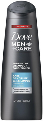 Dove Men+Care Fortifying Shampoo + Conditioner, Anti Dandruff - 355ml (12oz)(355 ml)
Dove Men+Care Fortifying Shampoo + Conditioner, Anti Dandruff - 355ml (12oz)(355 ml)
