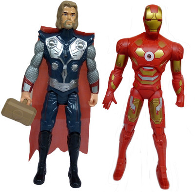 Speoma THOR AND IRON MAN AVENGERS SUPERHEROES ACTION FIGURES TOYS FOR KIDS WITH LED LIGHTING(Multicolor)
Speoma THOR AND IRON MAN AVENGERS SUPERHEROES ACTION FIGURES TOYS FOR KIDS WITH LED LIGHTING(Multicolor)