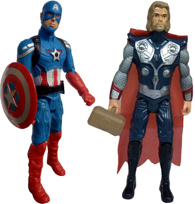 Speoma CAPTAIN AMERICA AND THOR AVENGERS SUPERHEROES ACTION FIGURES TOYS FOR KIDS WITH LED LIGHTING(Multicolor)
Speoma CAPTAIN AMERICA AND THOR AVENGERS SUPERHEROES ACTION FIGURES TOYS FOR KIDS WITH LED LIGHTING(Multicolor)