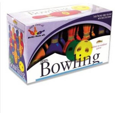 P17 collection Bowling Set Wide Board Game(Multicolor)