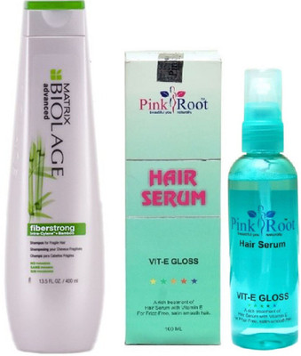Pink Root Hair Serum 100ml, Matrix Biolage Shampoo Fiberstrong 400ml(Set of 2)
Pink Root Hair Serum 100ml, Matrix Biolage Shampoo Fiberstrong 400ml(Set of 2)
