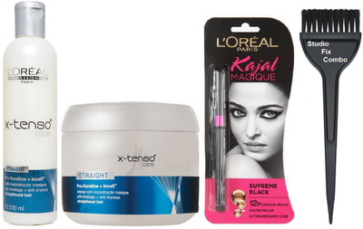Studio Fix Combo hair brush & L'Oreal kahal Magique , L'Oreal X-Tenso Care shampoo & X-tenso care masque(Set of 4)
Studio Fix Combo hair brush & L'Oreal kahal Magique , L'Oreal X-Tenso Care shampoo & X-tenso care masque(Set of 4)